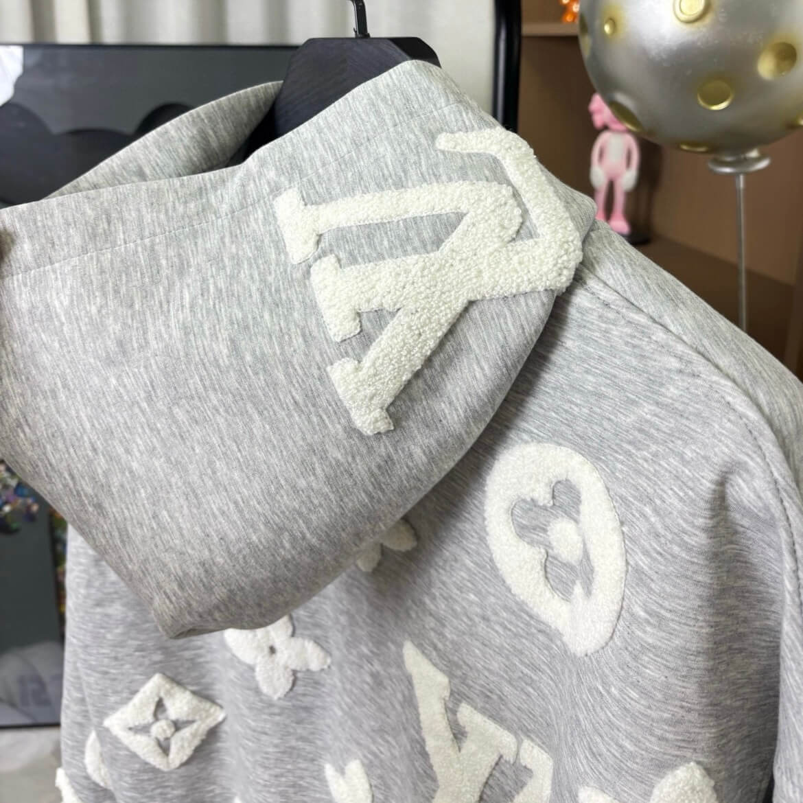 Plush Jacquard Jacket