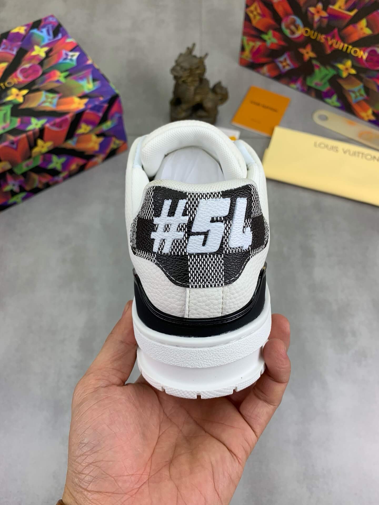 Latest Check Pattern Sneakers