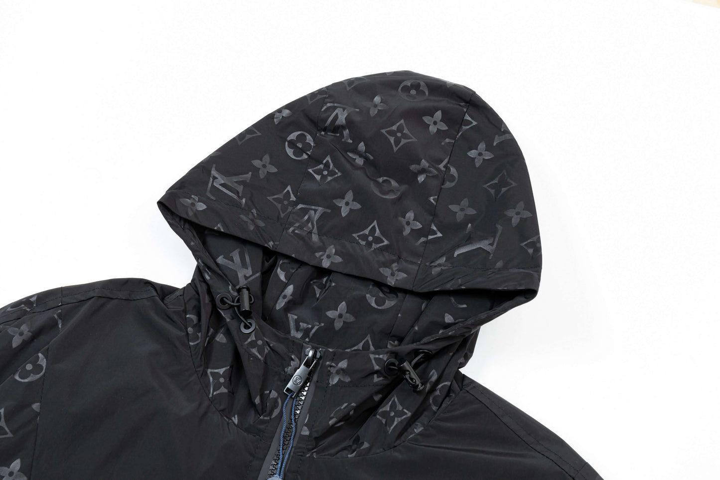 Vintage Monogram Patchwork Jacket