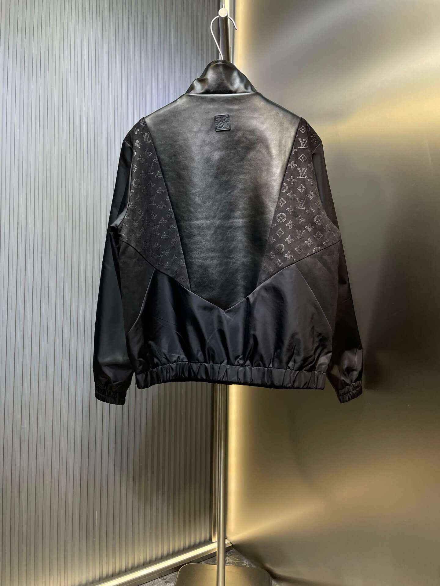 Top-Quality All-Over Printed Leather Jacket
