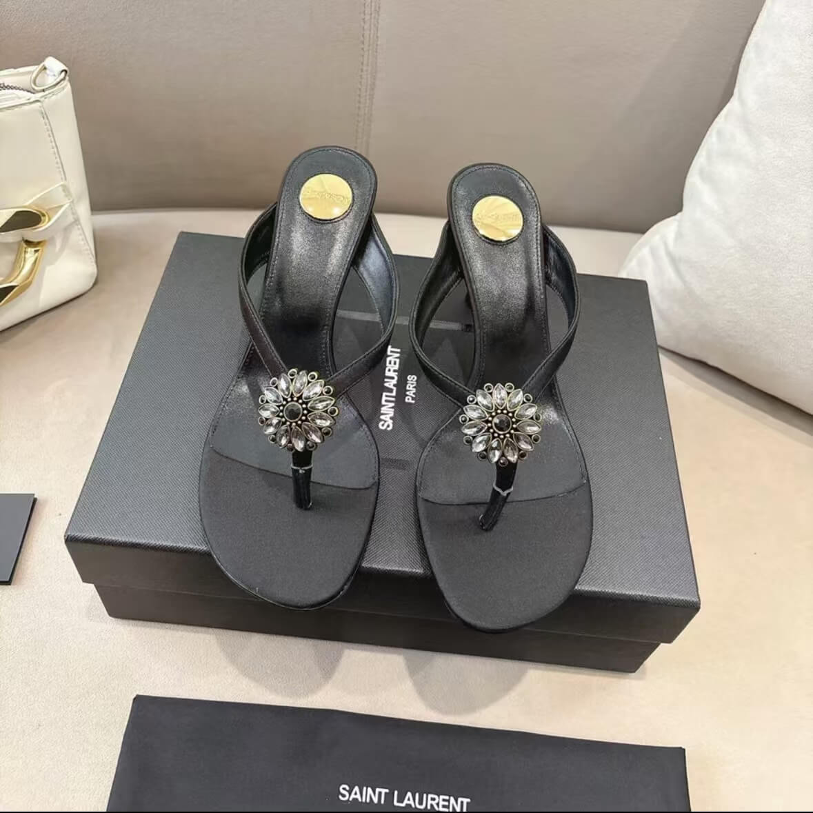 Runway Edition Crystal High-Heel Sandals