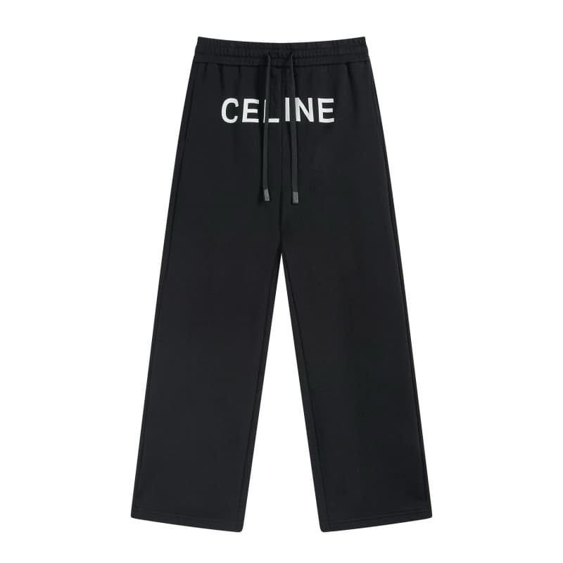 Casual Cotton Letter Print Pants