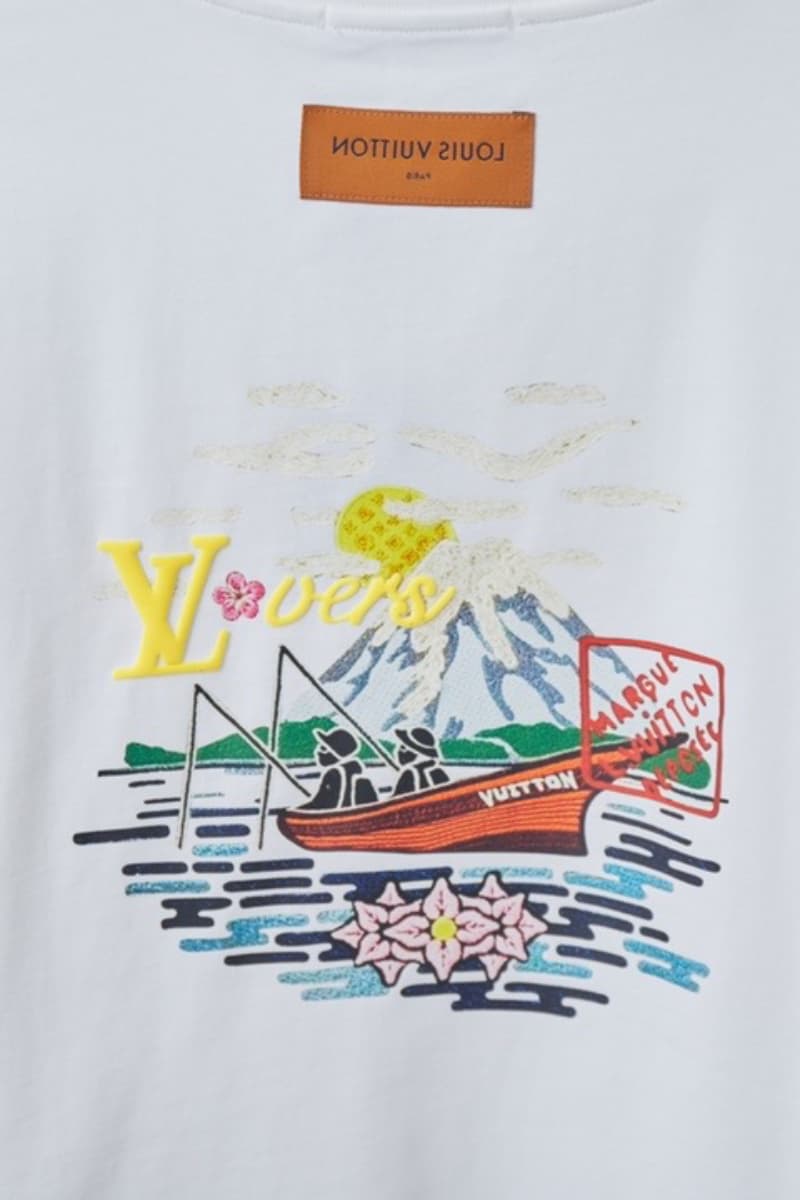 Foam Sailboat Print T-Shirt