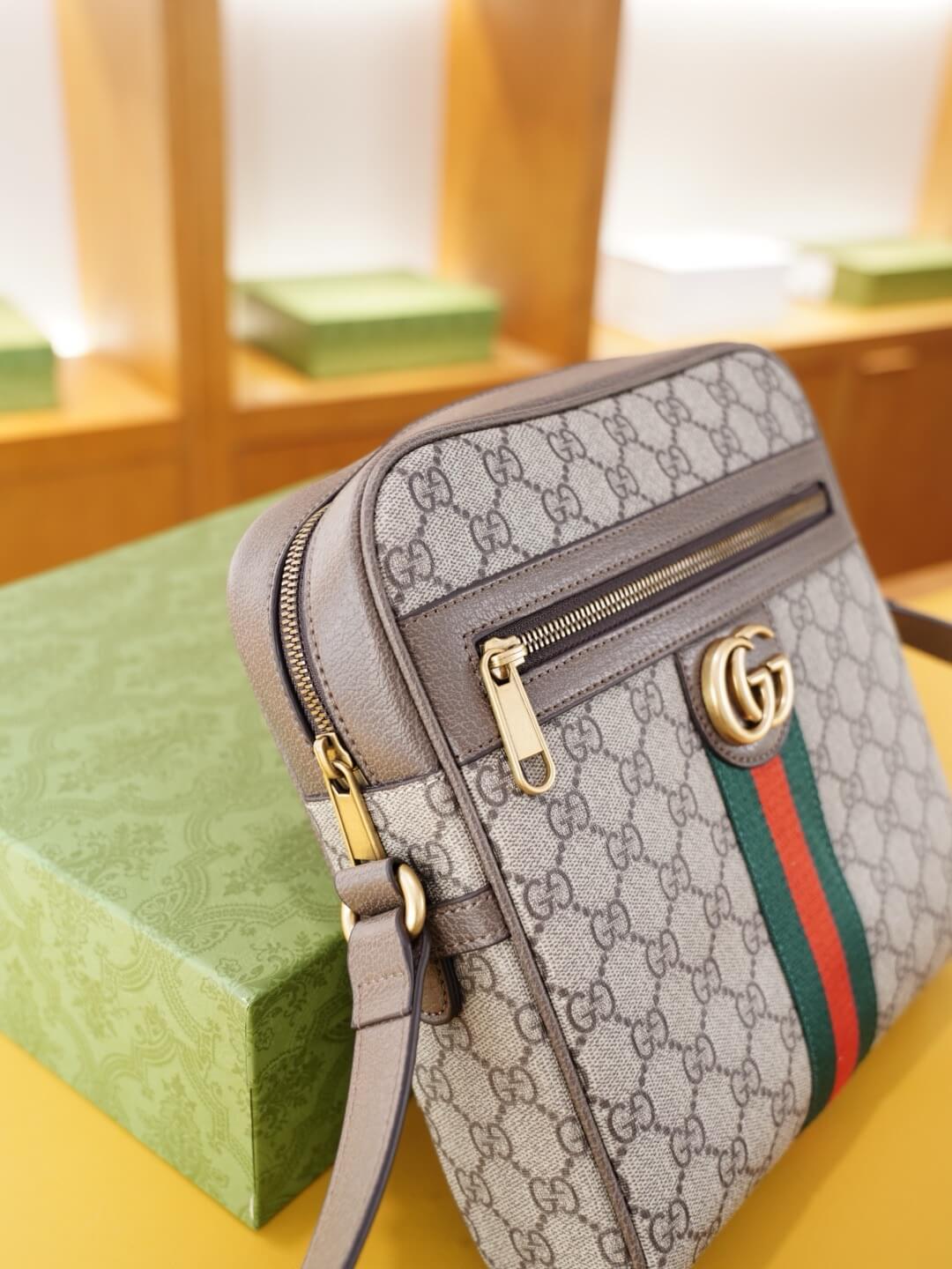 Monogram Crossbody Shoulder Bag