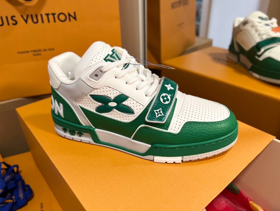 Green Velcro Sport Sneaker