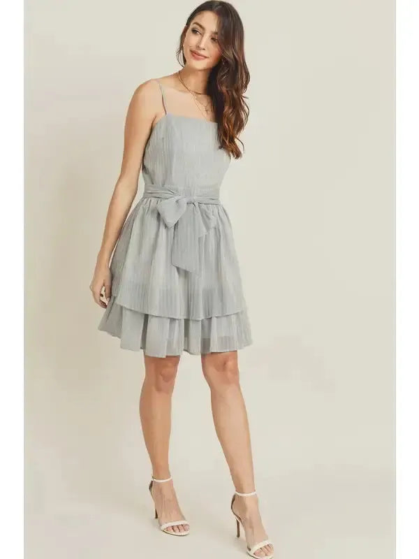 Double Layer Mini Dress