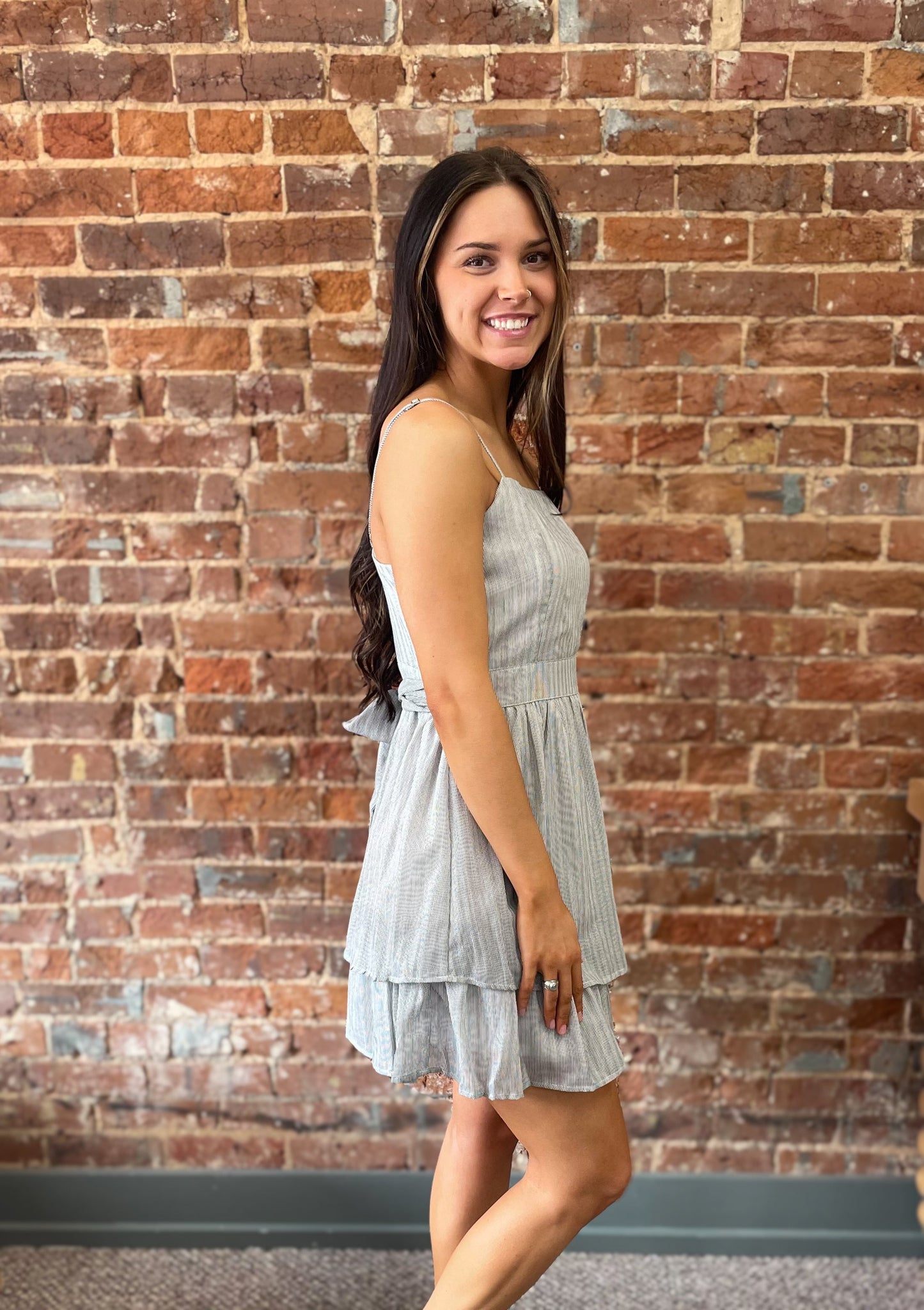 Double Layer Mini Dress