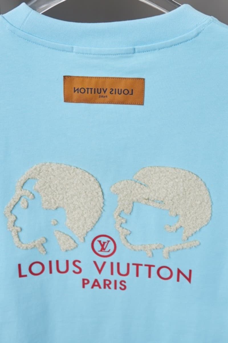 Letter & Head Towel Patch T-Shirt