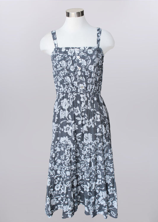 Floral Print Maxi Dress