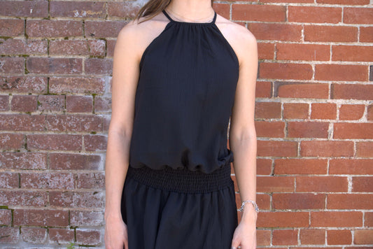 Halter Neck Mini Dress