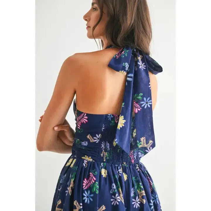 Timeless Grace Floral Maxi Dress