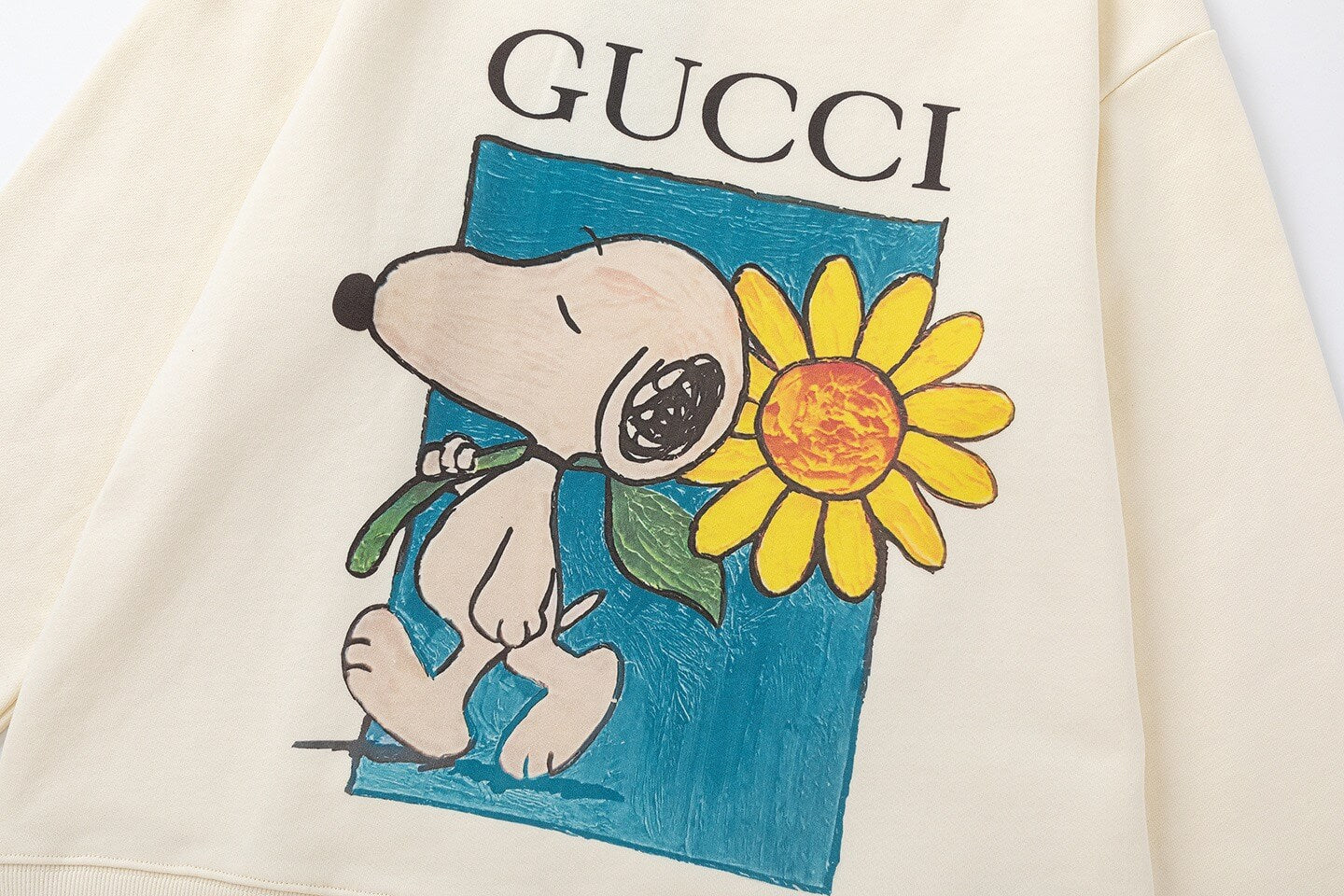 Cartoon Puppy Print Sweatshirt