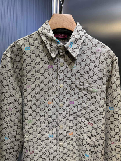 Colorful Double-G Pattern Sweatshirt