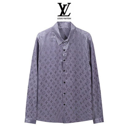 New Silk Long-Sleeved Shirt