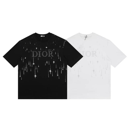 Trendy Rhinestone Graphic T-Shirt