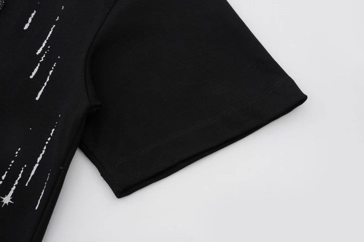 Trendy Rhinestone Graphic T-Shirt