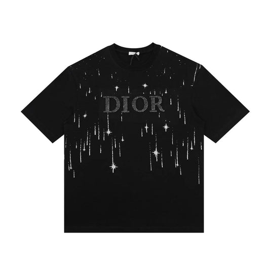 Trendy Rhinestone Graphic T-Shirt