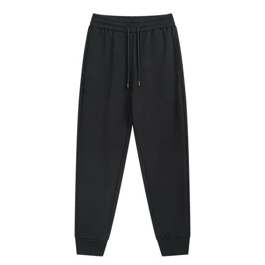 Letter Colorblock Embroidery Pants