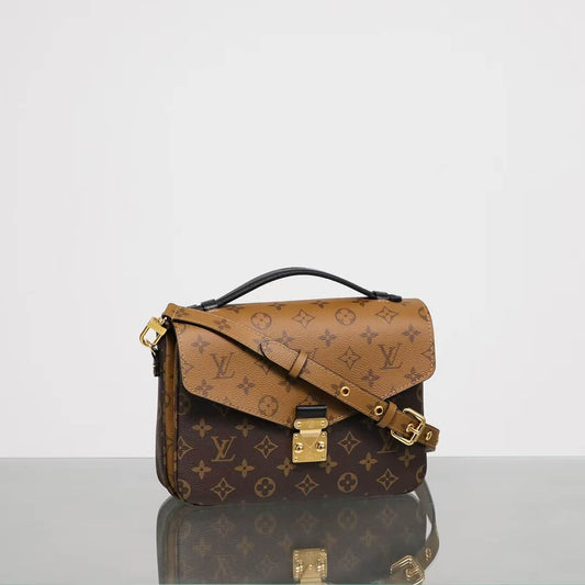 Classic Monogram Square Shoulder Bag