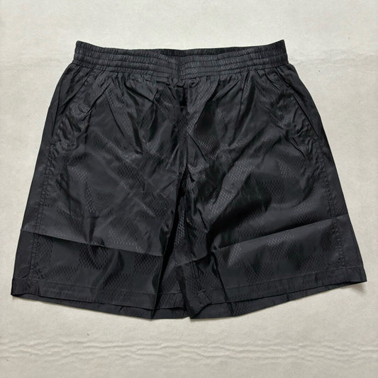 Checkerboard Design Swim Trunks