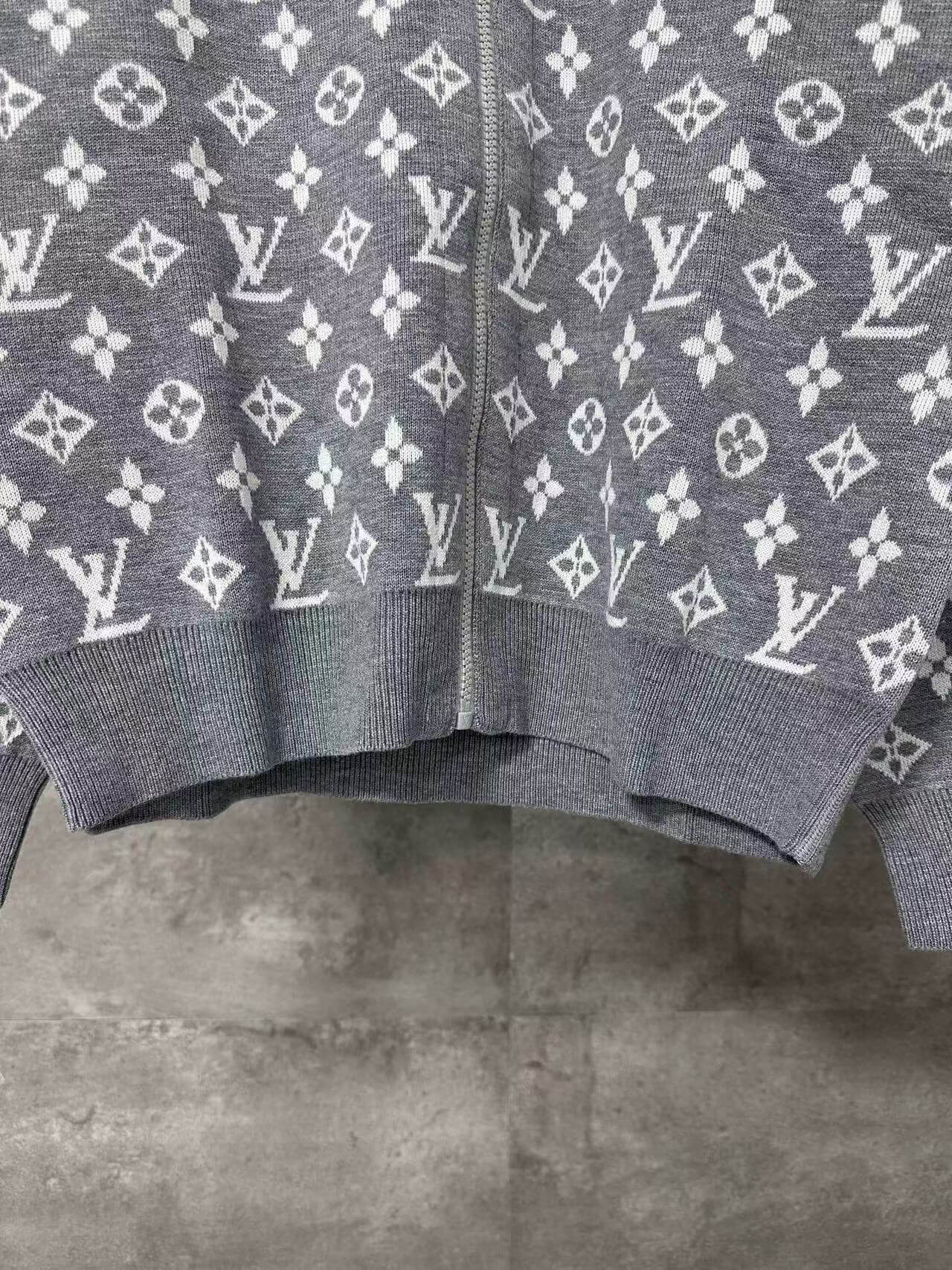 Gray All-Over Print Jacket