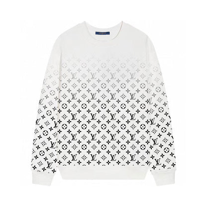 gradient print sweatshirt