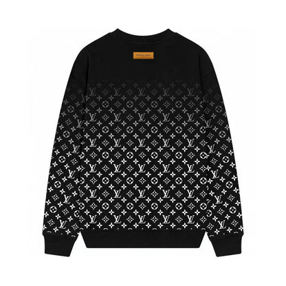gradient print sweatshirt