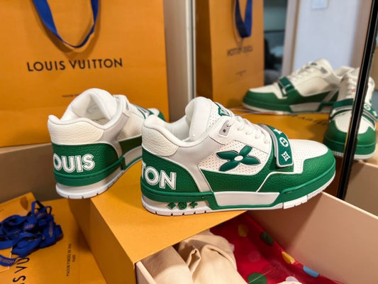Green Velcro Sport Sneaker