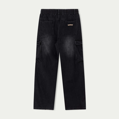 Vintage Washed Denim Jeans