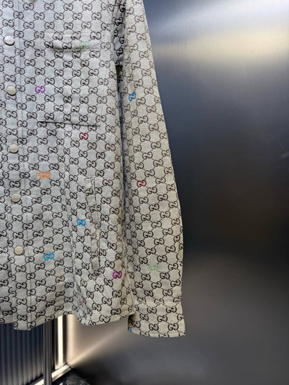 Colorful Double-G Pattern Sweatshirt