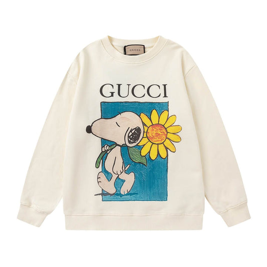 Cartoon Puppy Print Sweatshirt