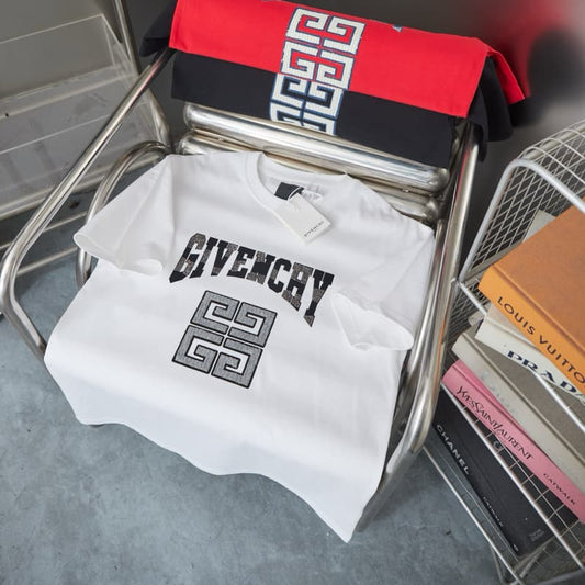 Towel Patch Rhinestone T-Shirt