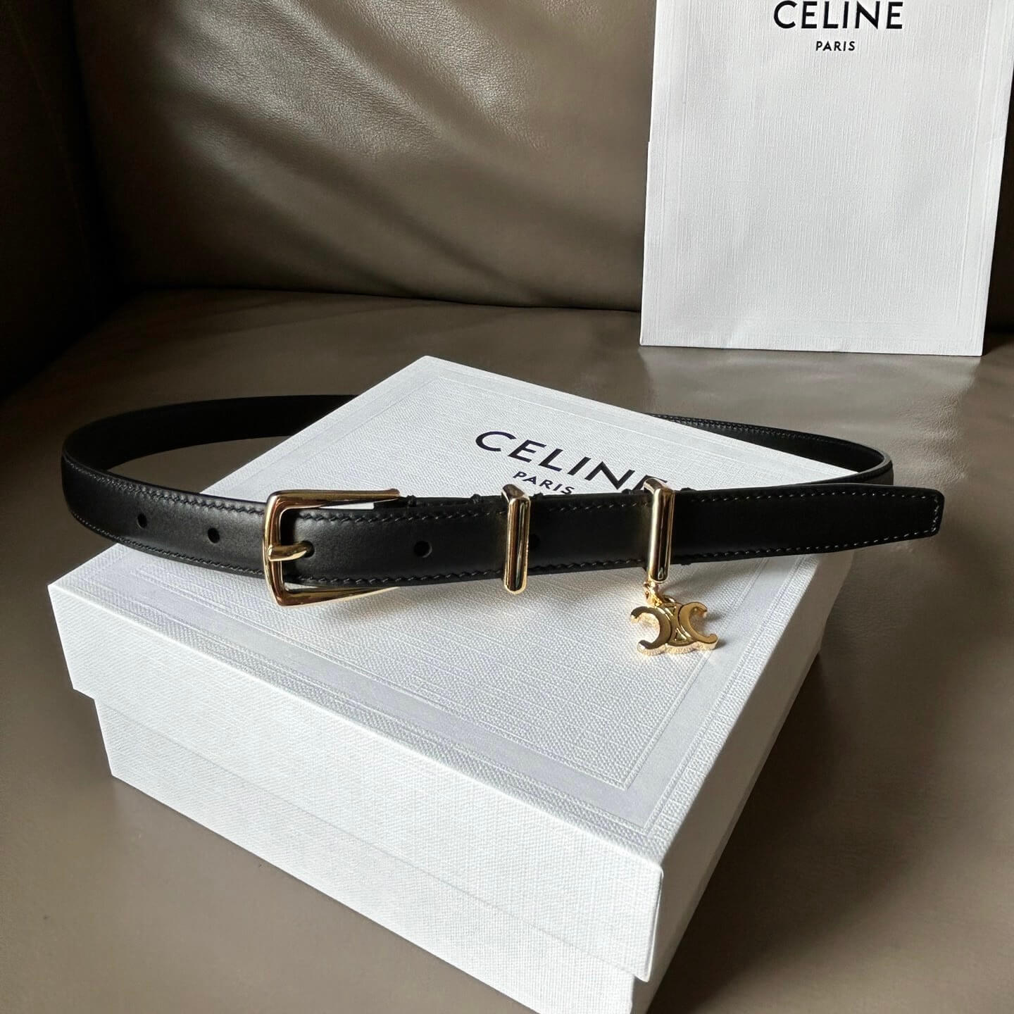 Fashionable Pendant Slim Belt