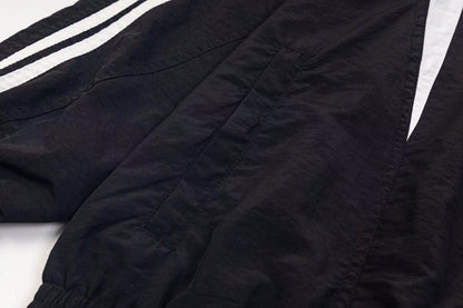 Colorblock Striped Jacket