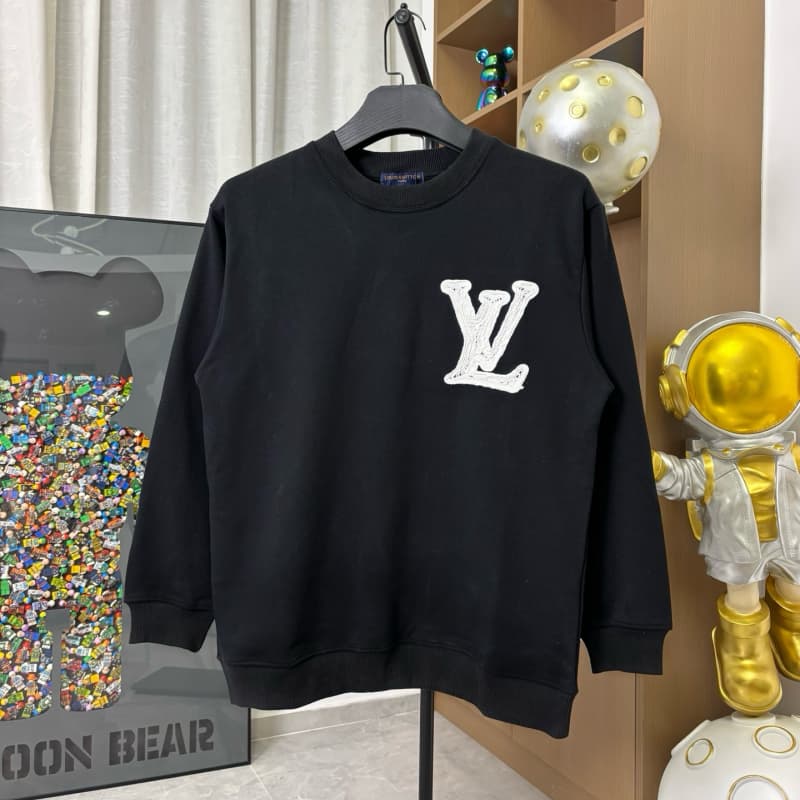 3D Arch & Rope Embroidery Sweatshirt