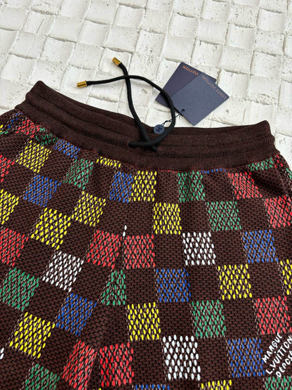 Mosaic Color - Checkered Shorts