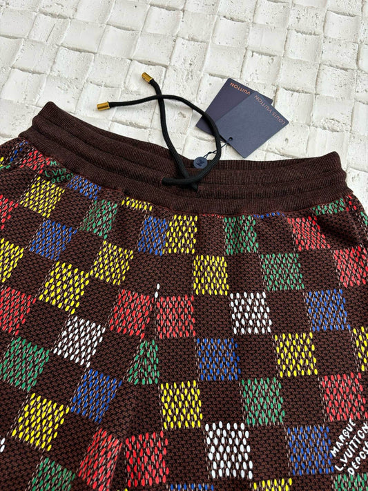 Mosaic Color - Checkered Shorts