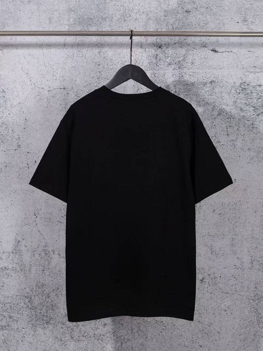 Pocket All-Over Embroidered T-Shirt