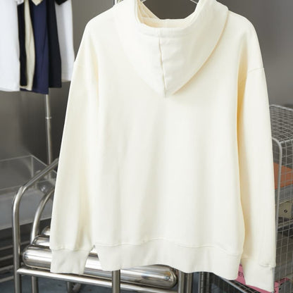 Classic Calf Leather Pocket Hoodie
