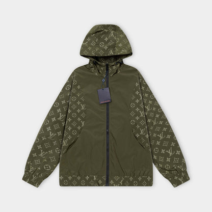 Vintage Monogram Patchwork Jacket