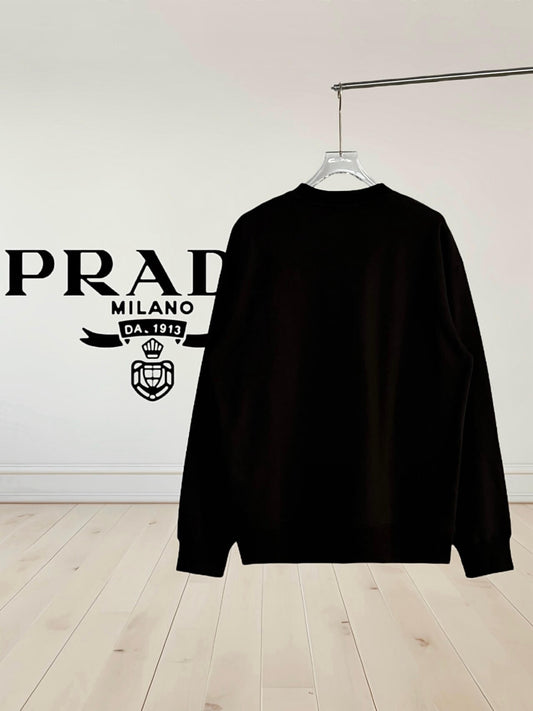 Triangle Zip-Front Sweatshirt