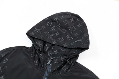 Vintage Monogram Patchwork Jacket