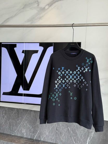 Gradient Embroidered Sweatshirt