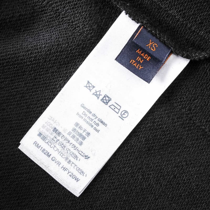 Embroidered Patch Tape Letter Pants