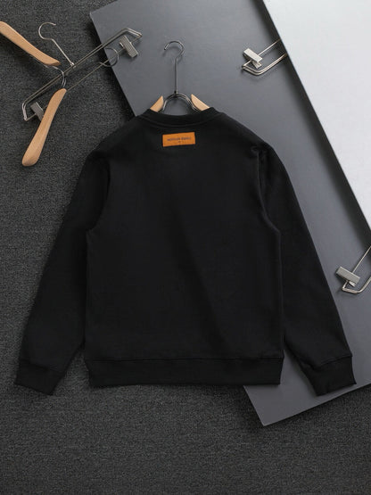 Half-Body Embroidery Design Sweatshirt