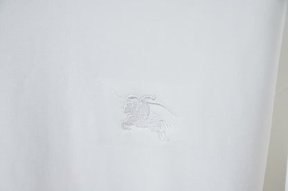 Plaid Ribbon Embroidered War Horse Sweatshirt