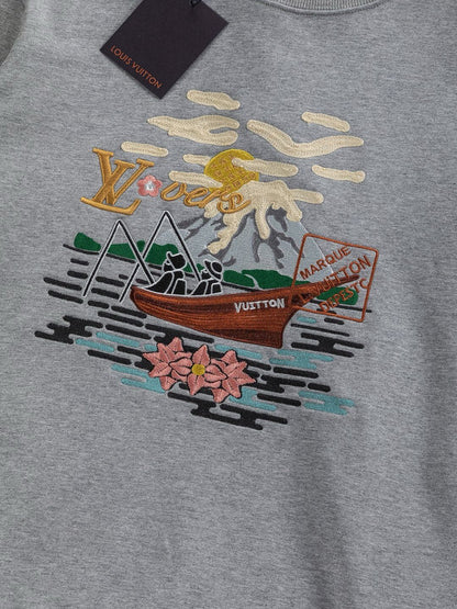 Sunset Embroidered Sweatshirt