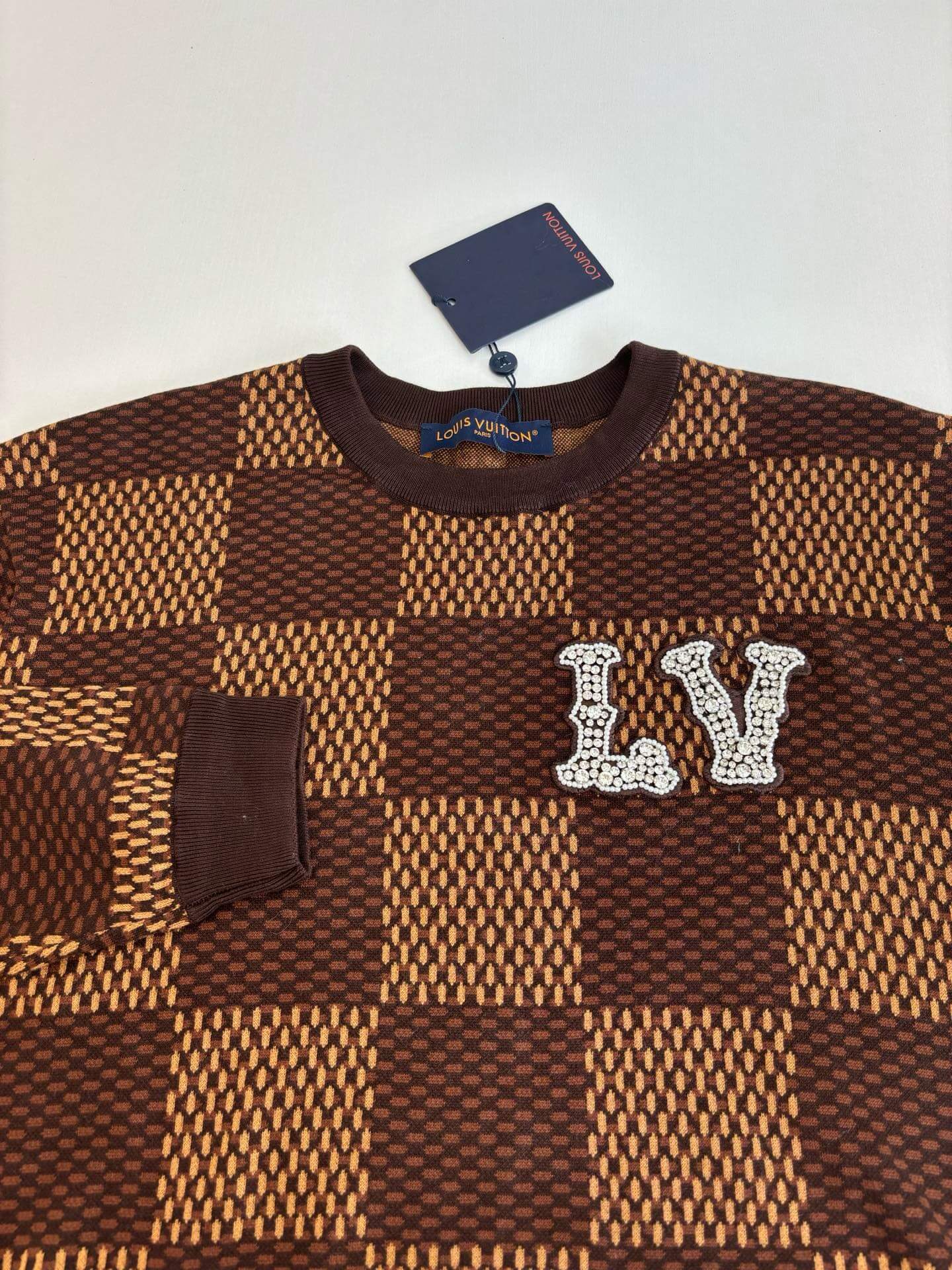 New Plaid Design Sweatshirt