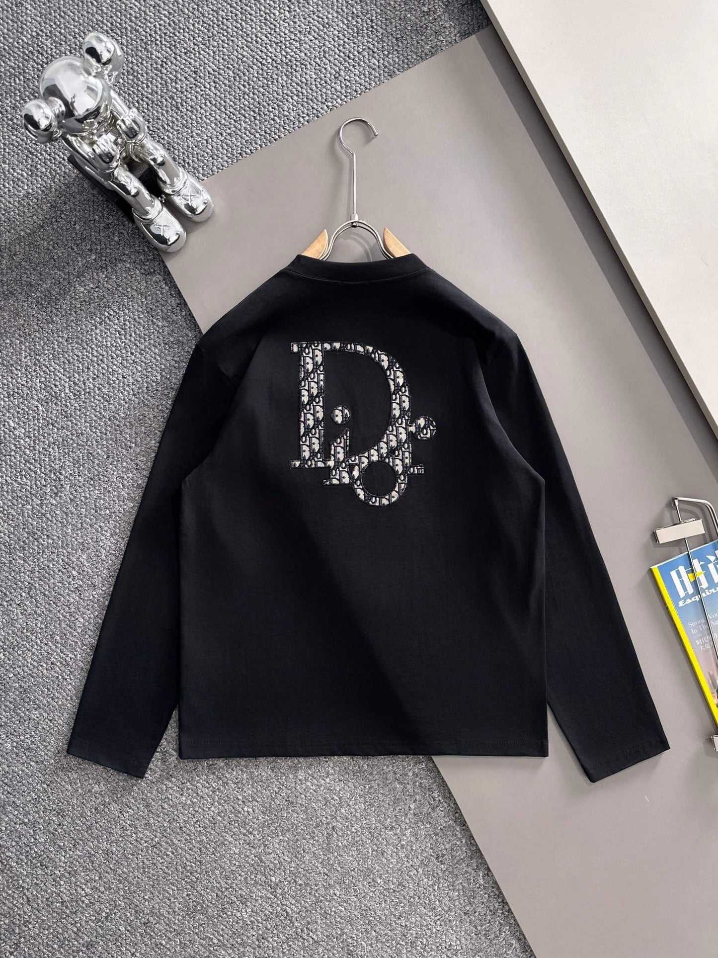 All-Over Pocket Print Sweatshirt