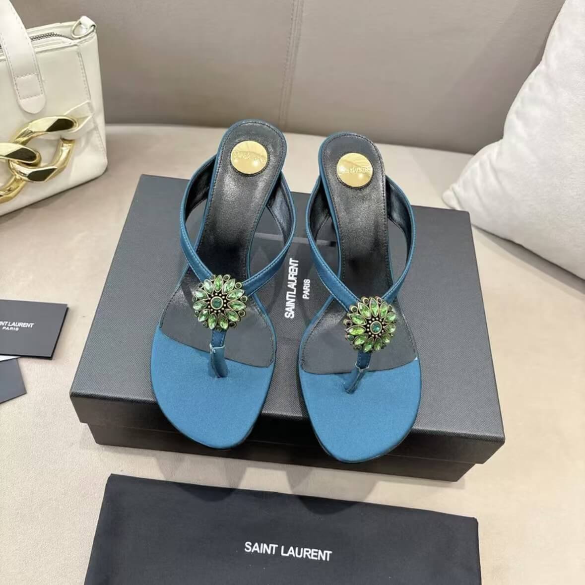 Runway Edition Crystal High-Heel Sandals